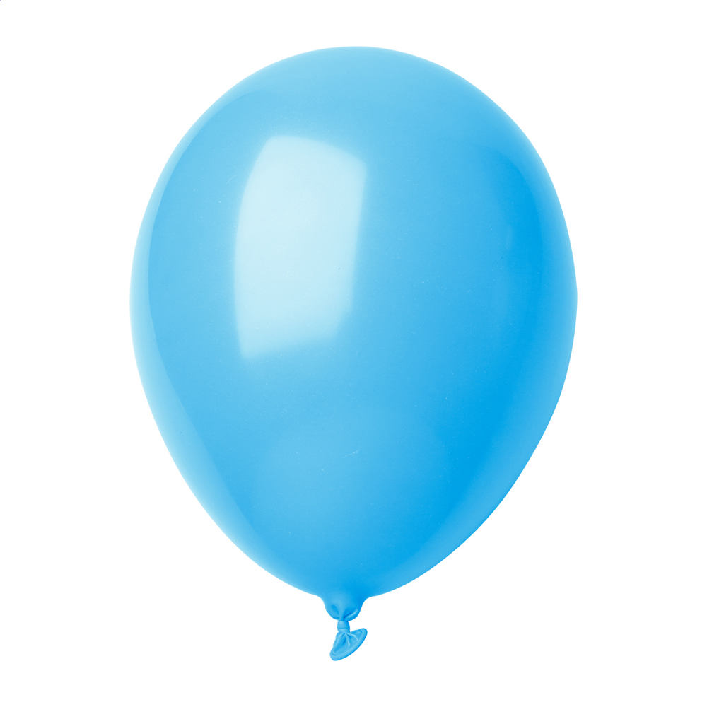 CreaBalloon - ballon, pastel kleuren - met logo of onbedrukt bestellen - Licht blauw