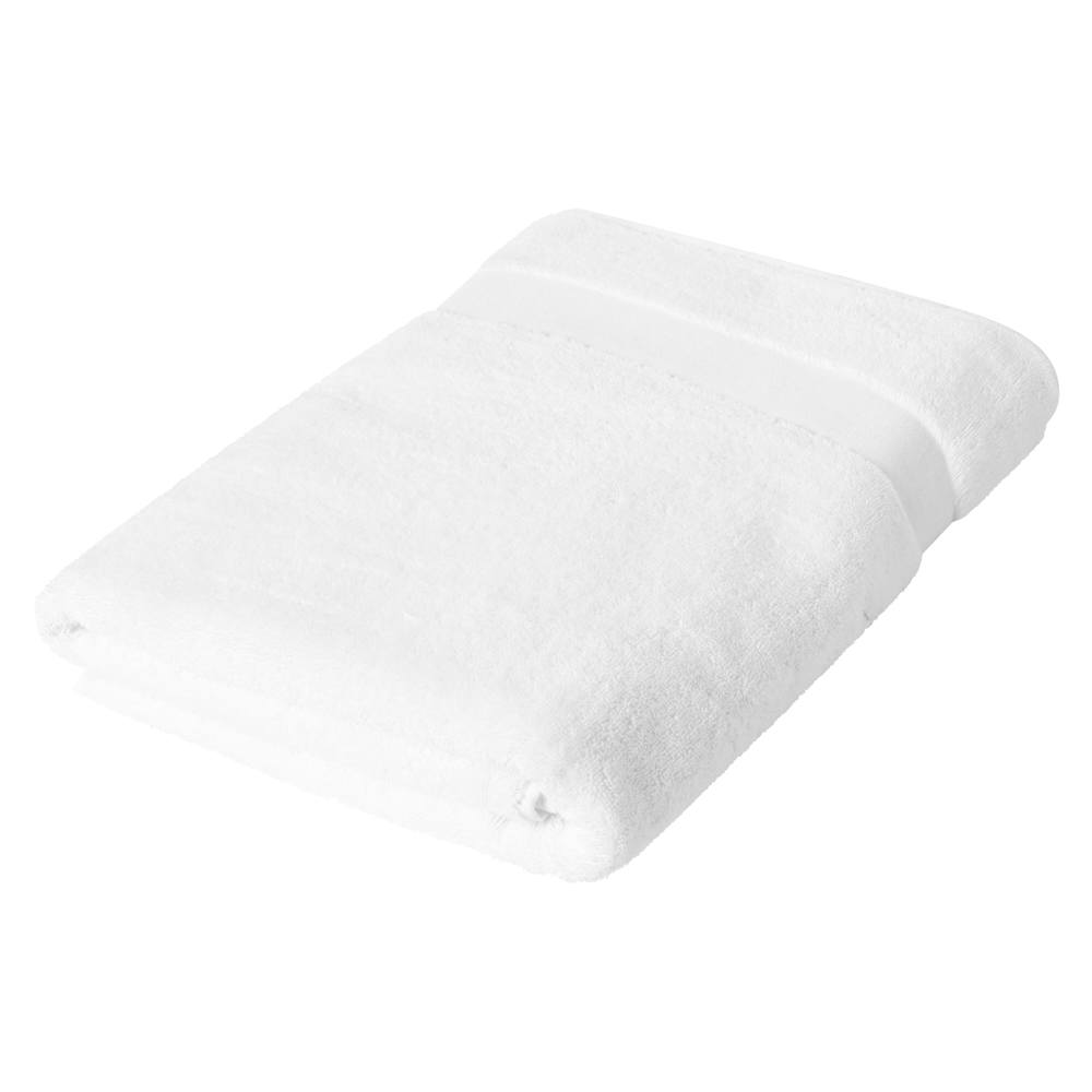 Sophie Muval strandhanddoek 180x100 cm, 520 gr/m² - met logo of onbedrukt bestellen - Wit (White) / Wit