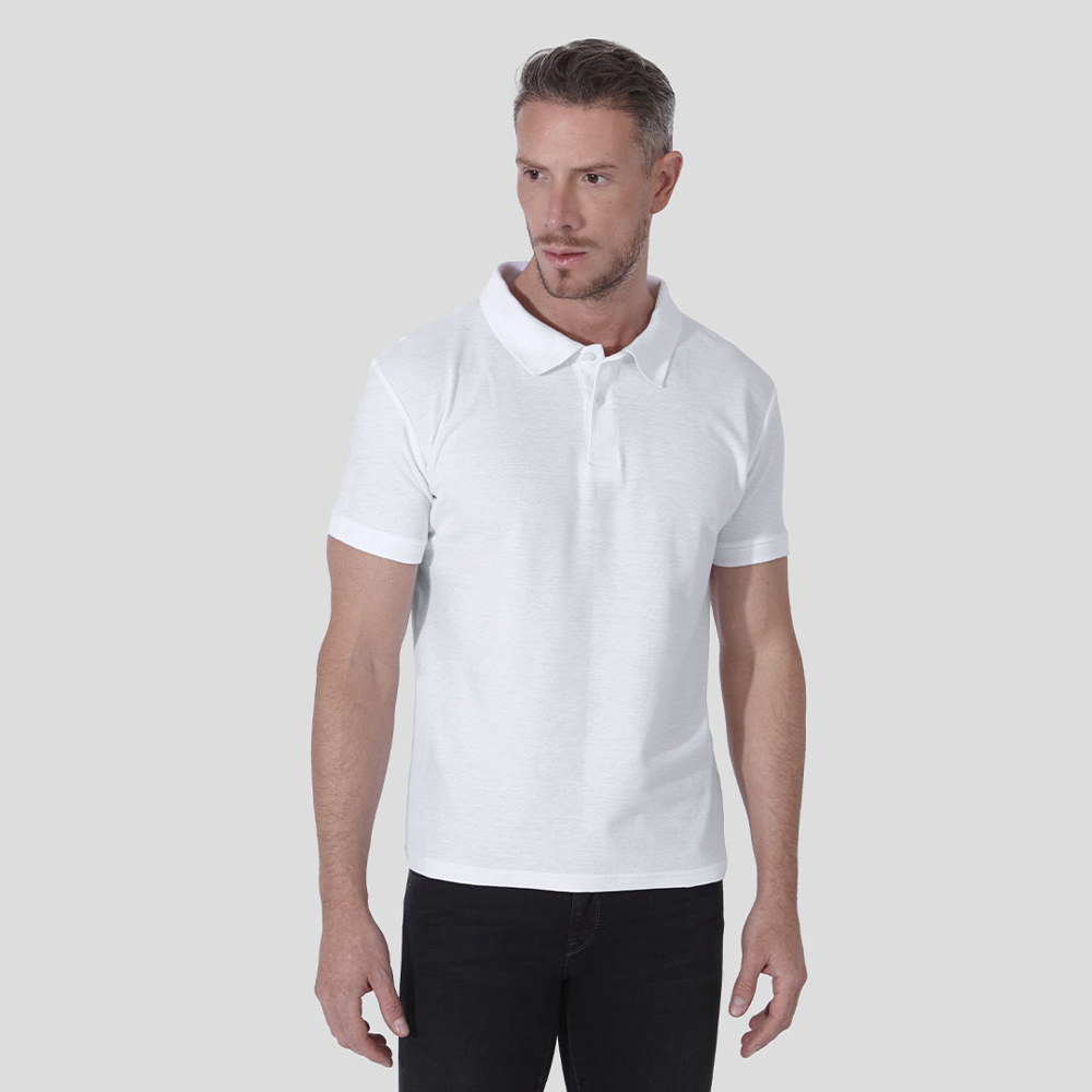 Volwassene Wit Polo Shirt "keya" MPS180 - met logo of onbedrukt bestellen