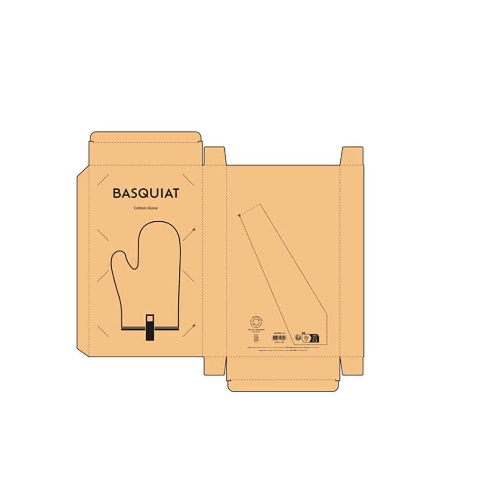 Basquiat Keukenhandschoen Gerecycled Katoen 280 gsm - Natuurlijk