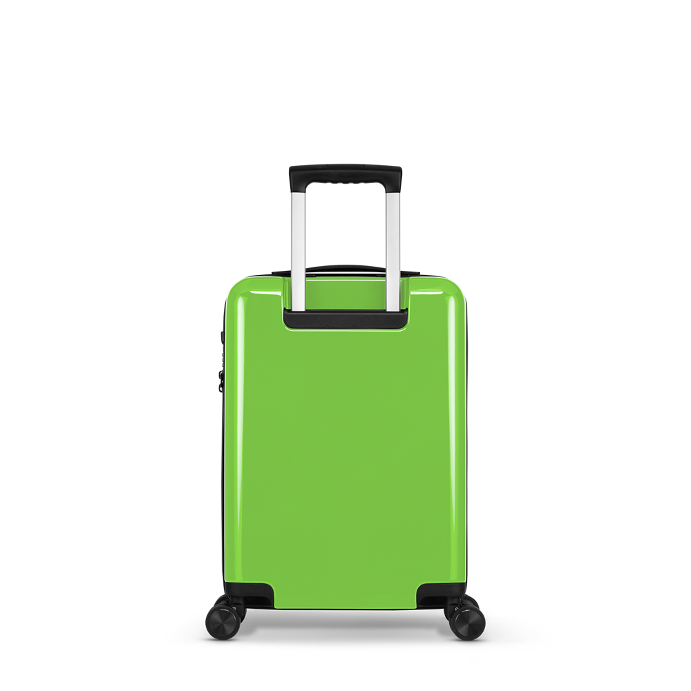 STICKERCASE® 20" Handbagage licht groen - met gepersonaliseerde sticker en/of individuele namen