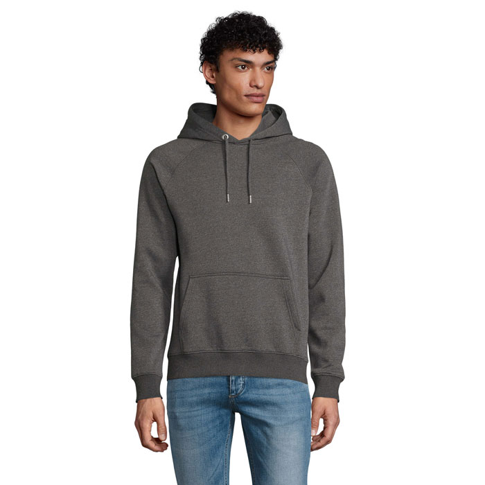 STELLAR - STELLAR Unisex capuchon - kopen of bedrukken - Charcoal Melange
