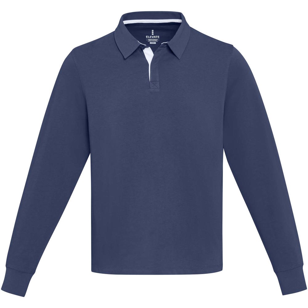 Clyde unisex organic rugbypolo sweatshirt 