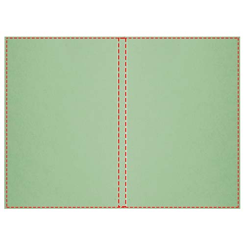 Novella Austen A6 gerecycled notitieboek met zachte cover, 50 vellen
