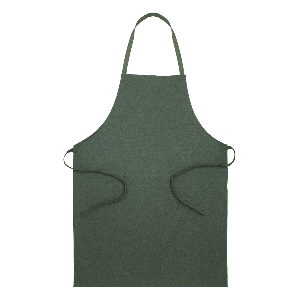 Chepex - gerecycled katoenen schort - kopen of bedrukken - Groen