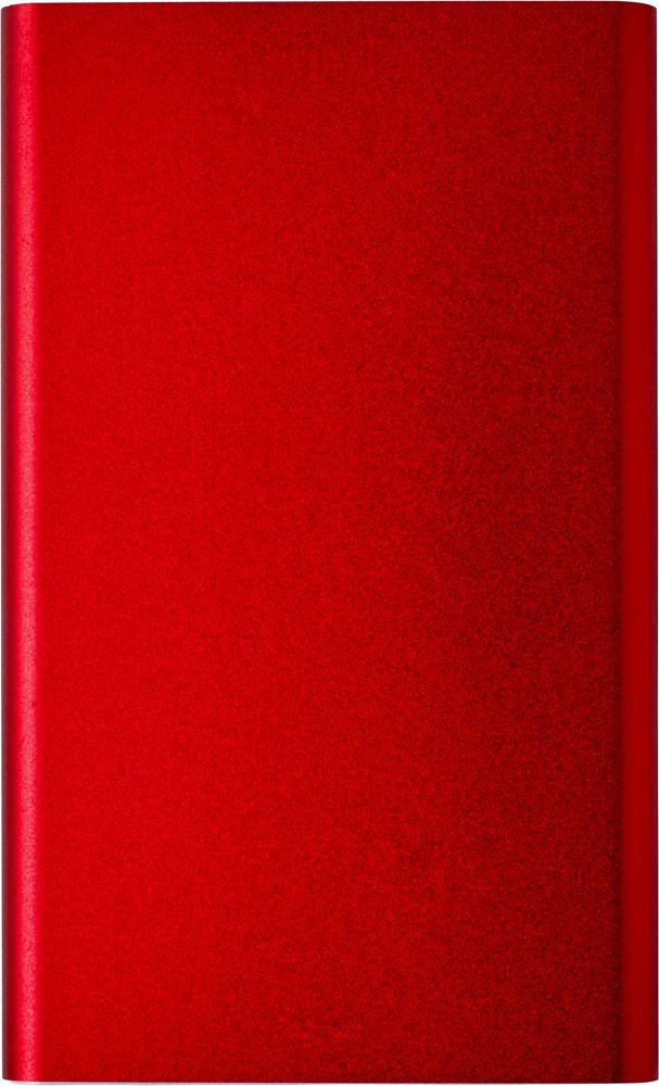 Aluminium powerbank Ezra - voor bedrijven en relatiegeschenken - rood
