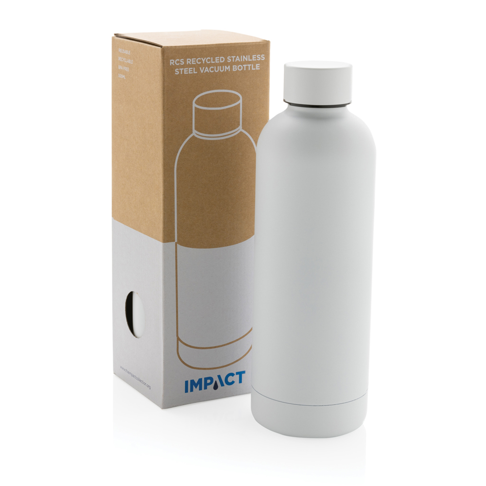 RCS gerecycled roestvrijstalen Impact vacuümfles