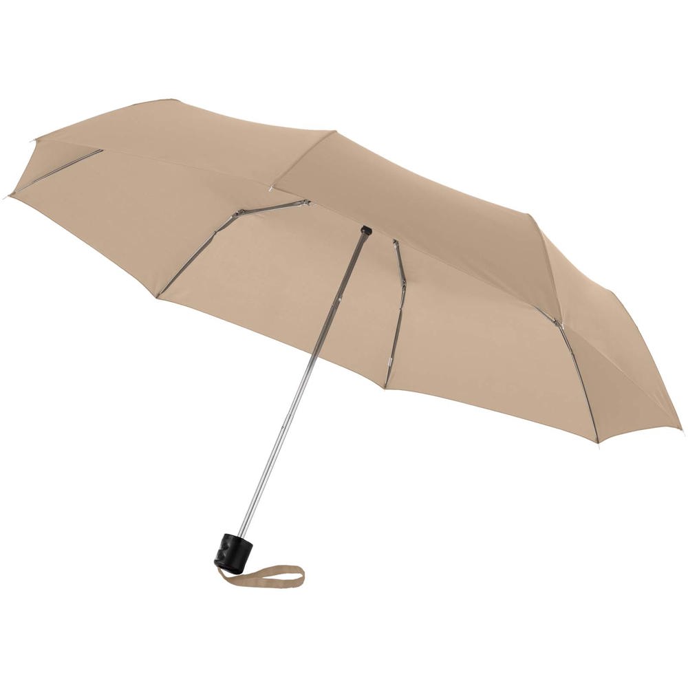 Ida 21.5'' opvouwbare paraplu - voor bedrijven en relatiegeschenken - Havermout