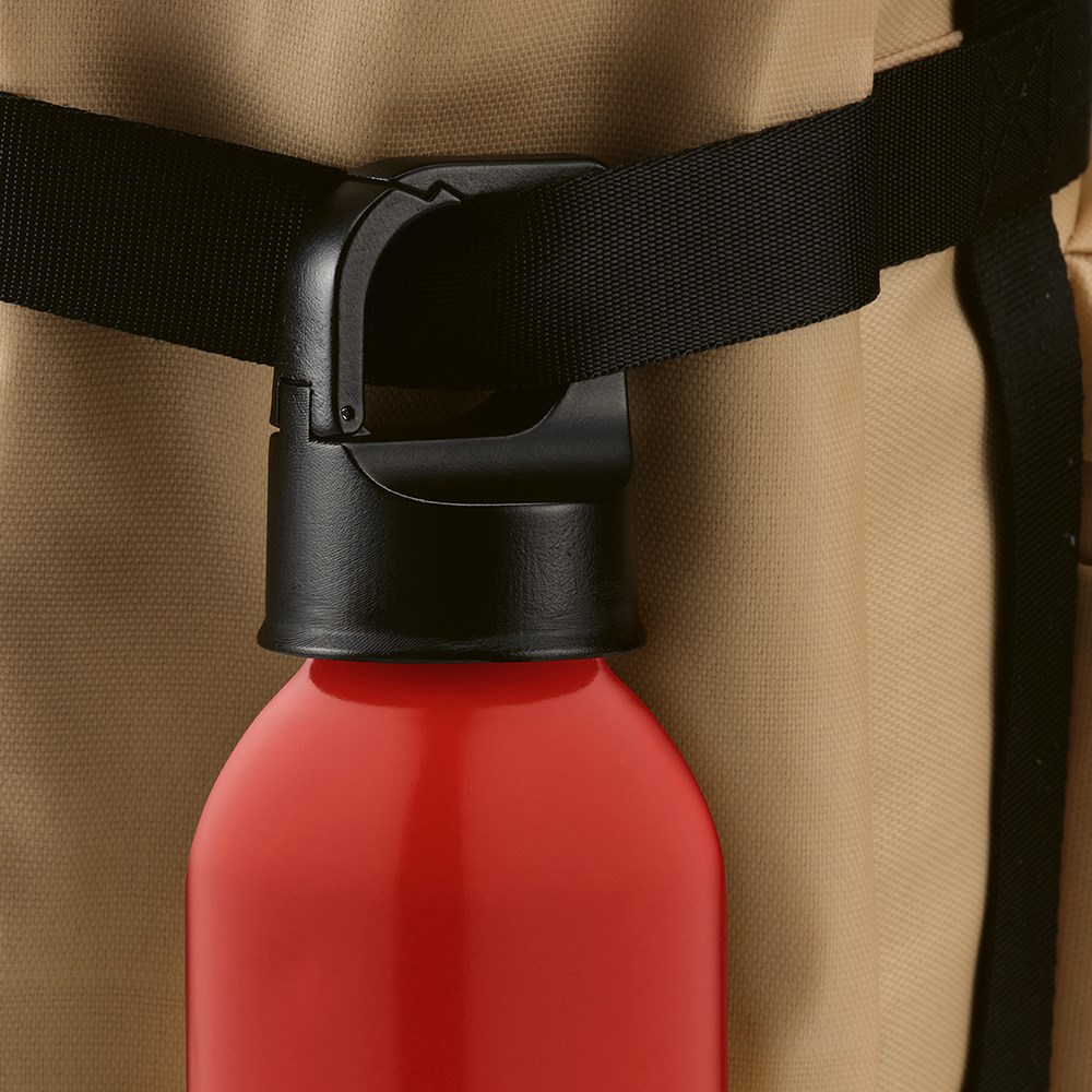 Mackenzie-fles gerecyclede aluminium 690 ml - Rood