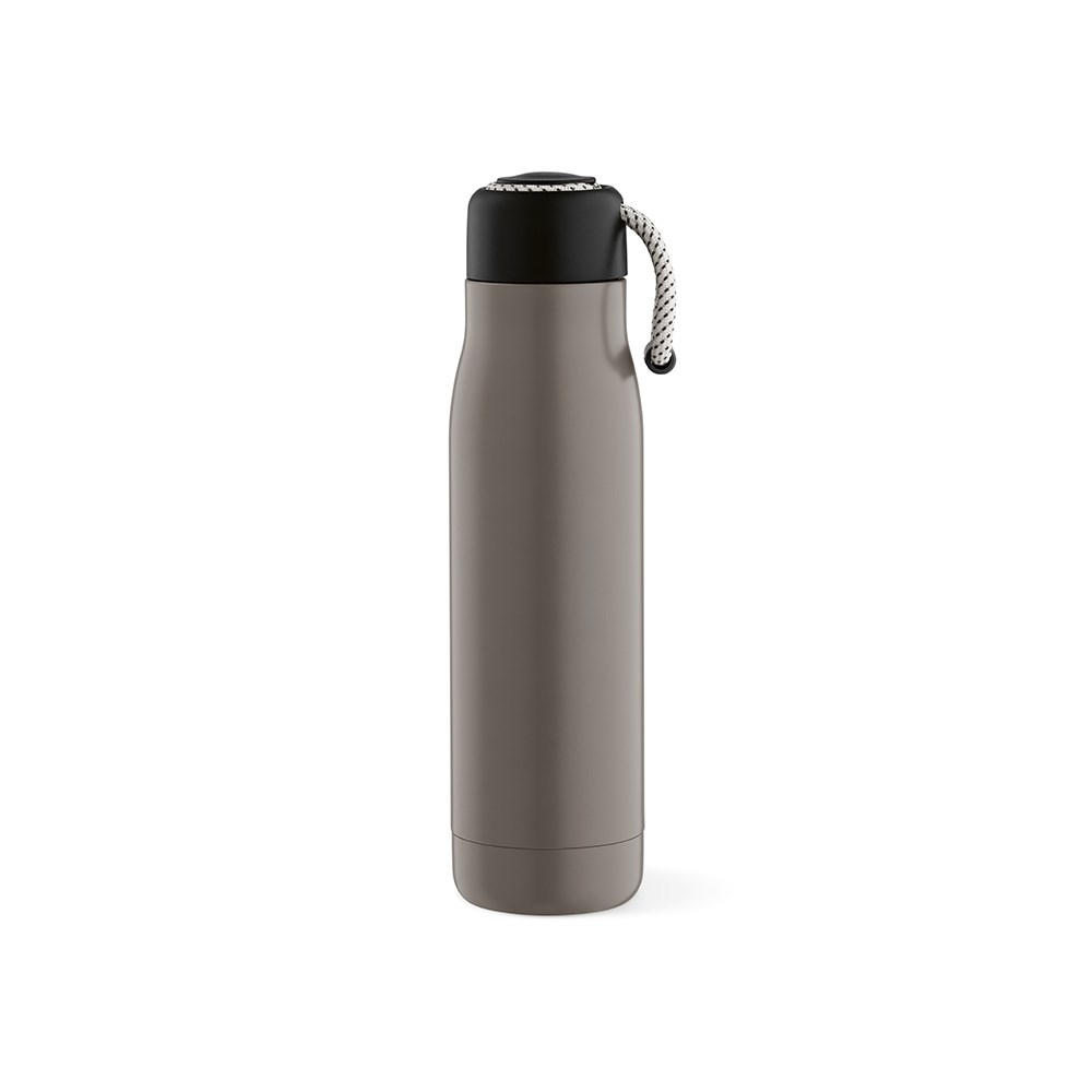 Lena fles gerecycled roestvrij staal 570 ml - Grijs
