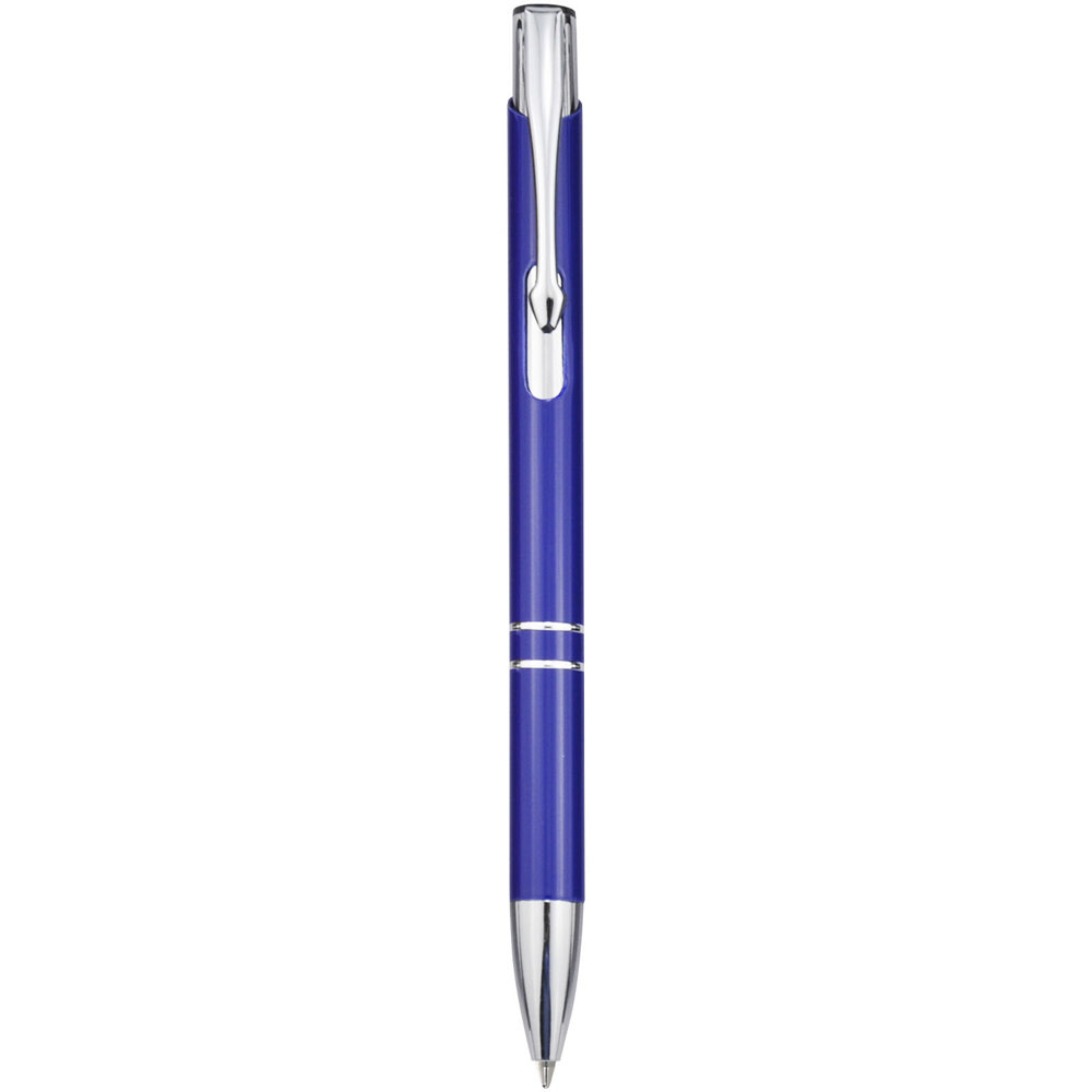 Moneta aluminium balpen (blauwe inkt) - kopen of bedrukken - Koningsblauw