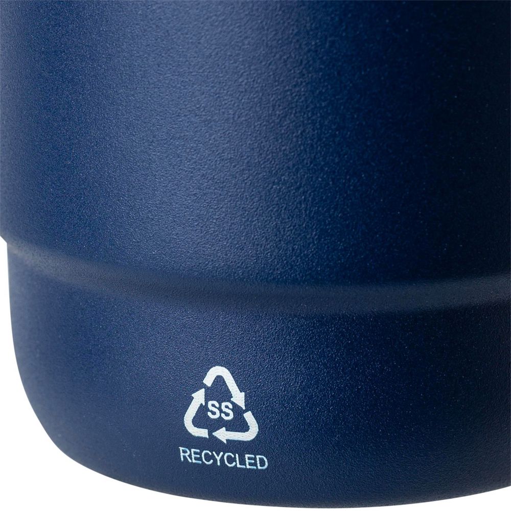 Gerecycled roestvrijstalen dubbelwandige drinkbeker (180 ml) Lilia