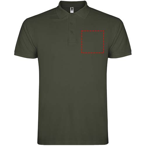 Star 200 g/m² herenpolo met korte mouwen