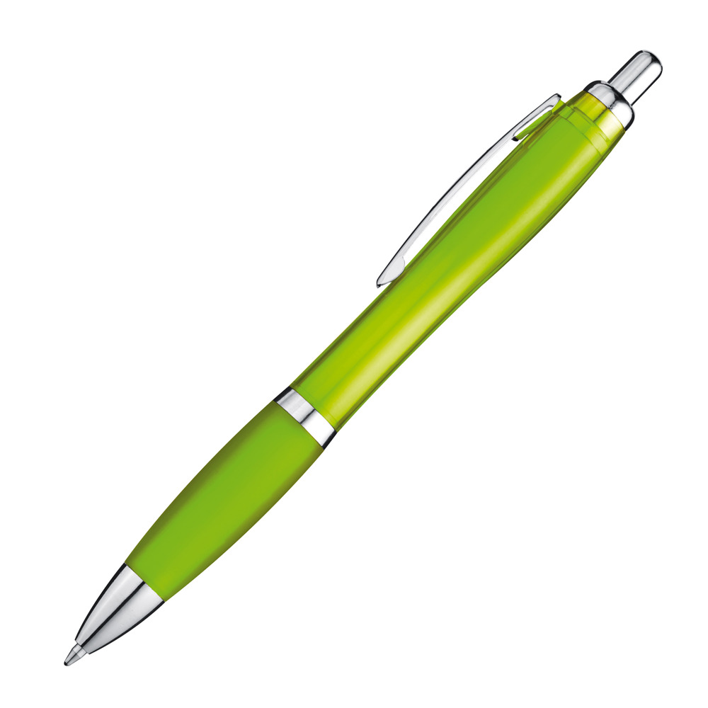 Pen met zilveren metalen clip
