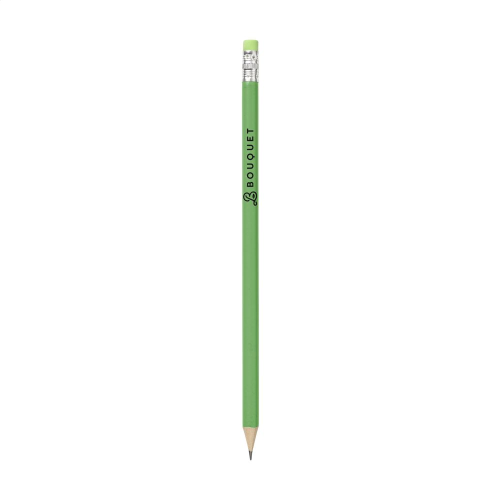 Pencil potlood - bedrukt of onbedrukt verkrijgbaar - limegroen