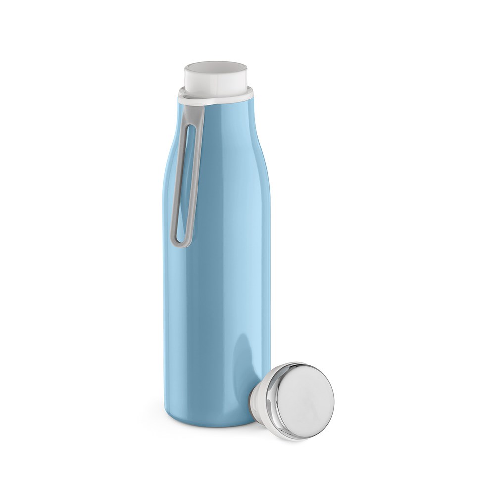 Arkansas 500 fles gerecycled roestvrij staal 495 ml - Pastelblauw