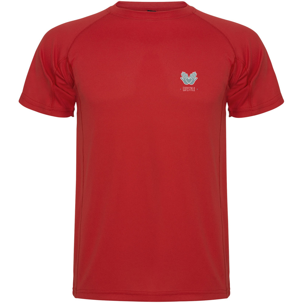 Montecarlo 150 g/m² sportshirt met korte mouwen voor kinderen