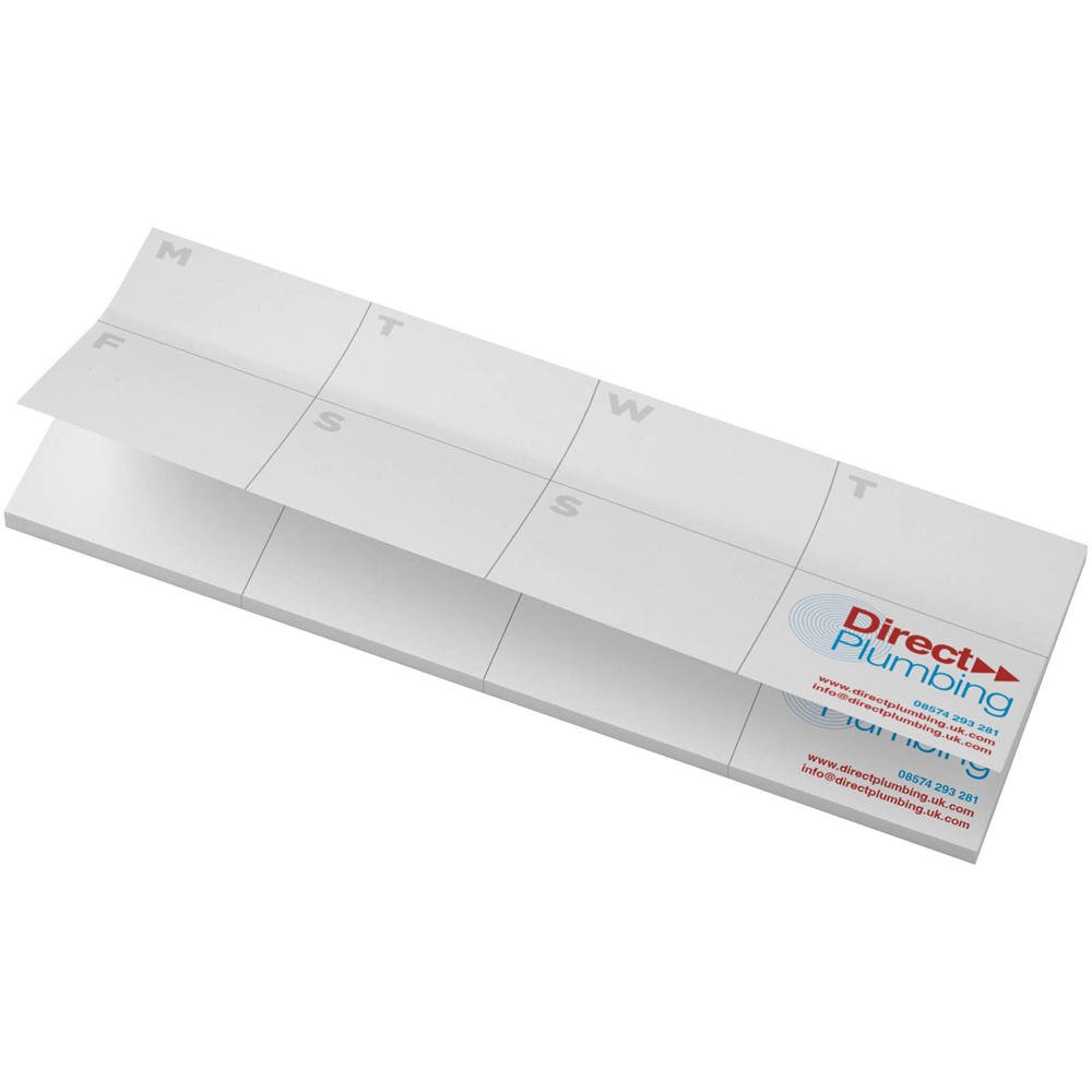 Sticky-Mate® gerecyclede sticky notes met bedrukte planner