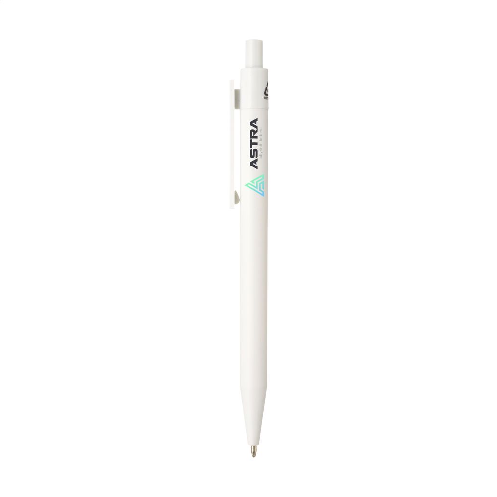 DigiClip GRS Recycled Pen - bedrukt of onbedrukt verkrijgbaar - Wit
