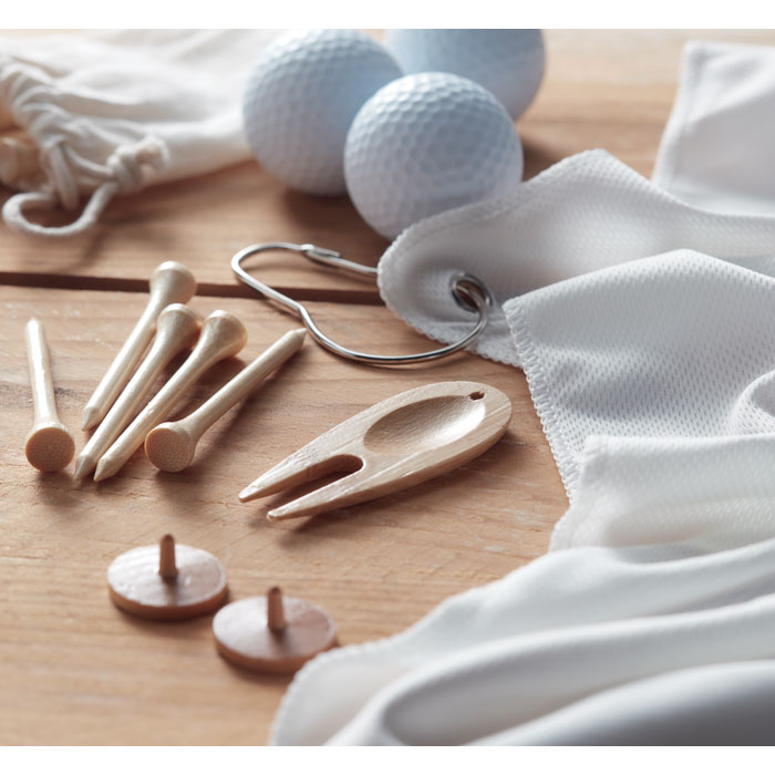 DORMIE - Golf accessoires set in etui - bedrukt of onbedrukt verkrijgbaar
