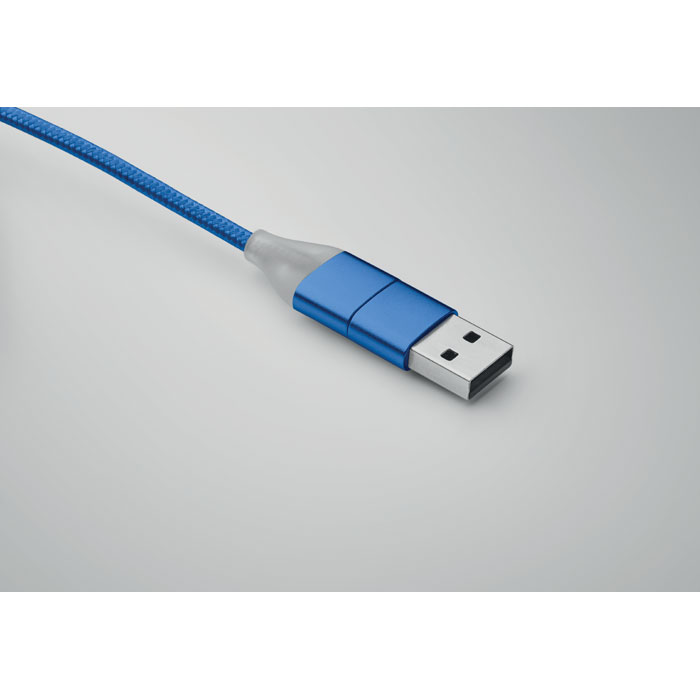BLUE - 4 in 1 oplaadkabel type C
