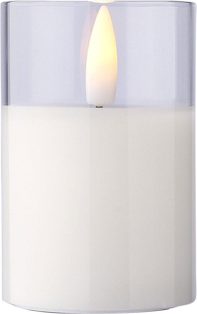 PP LED-kaars Serin - voor bedrijven en relatiegeschenken - Wit