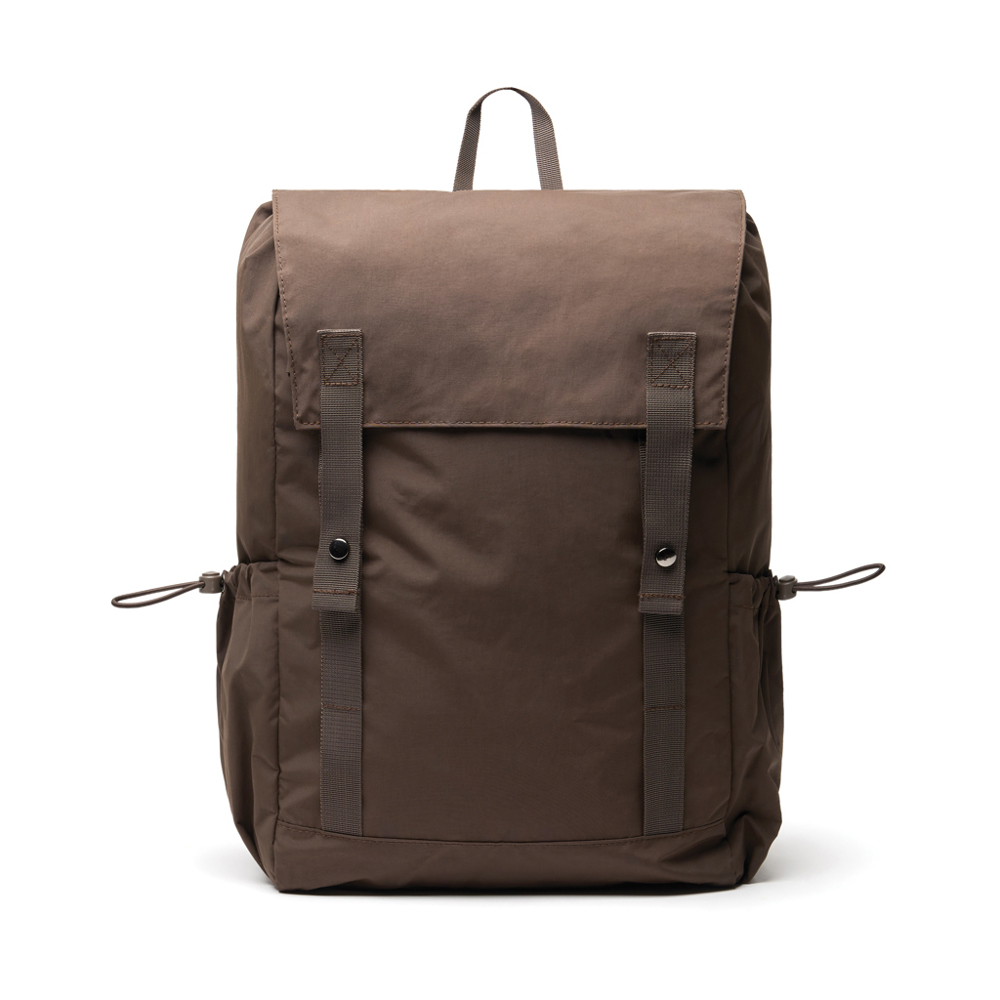 KENTO URBAN RCS recycled nylon Everyday Backpack - bruin (± PMS 4273C)