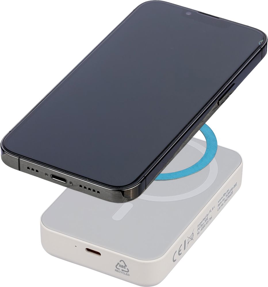 Gerecyclede draadloze oplader powerbank Meno