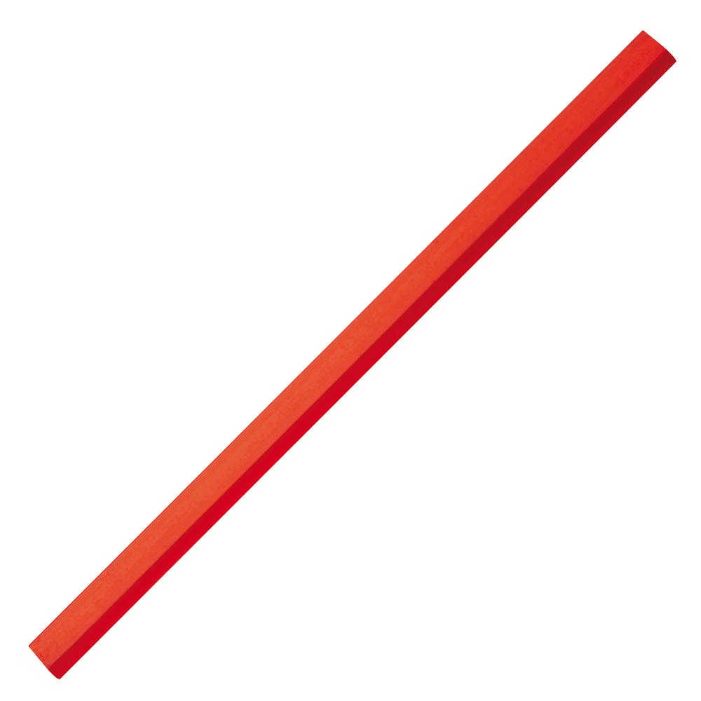 Timmermanspotlood 25cm - met logo of onbedrukt bestellen - Rood