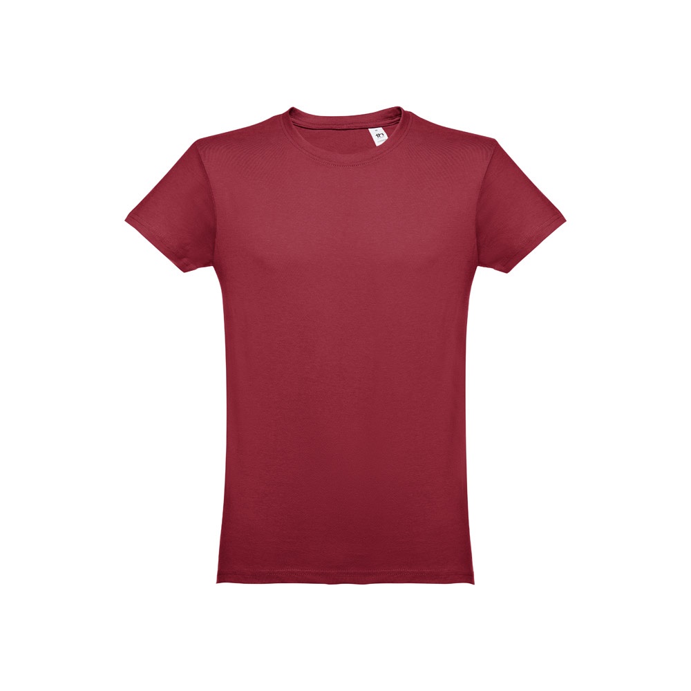 THC LUANDA 3XL. T-shirt voor mannen - voor bedrijven en relatiegeschenken - Bordeaux rood