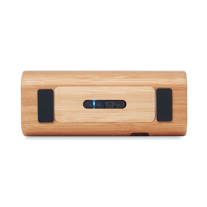 SPEAKBOX - 5W draadloze bamboe speaker