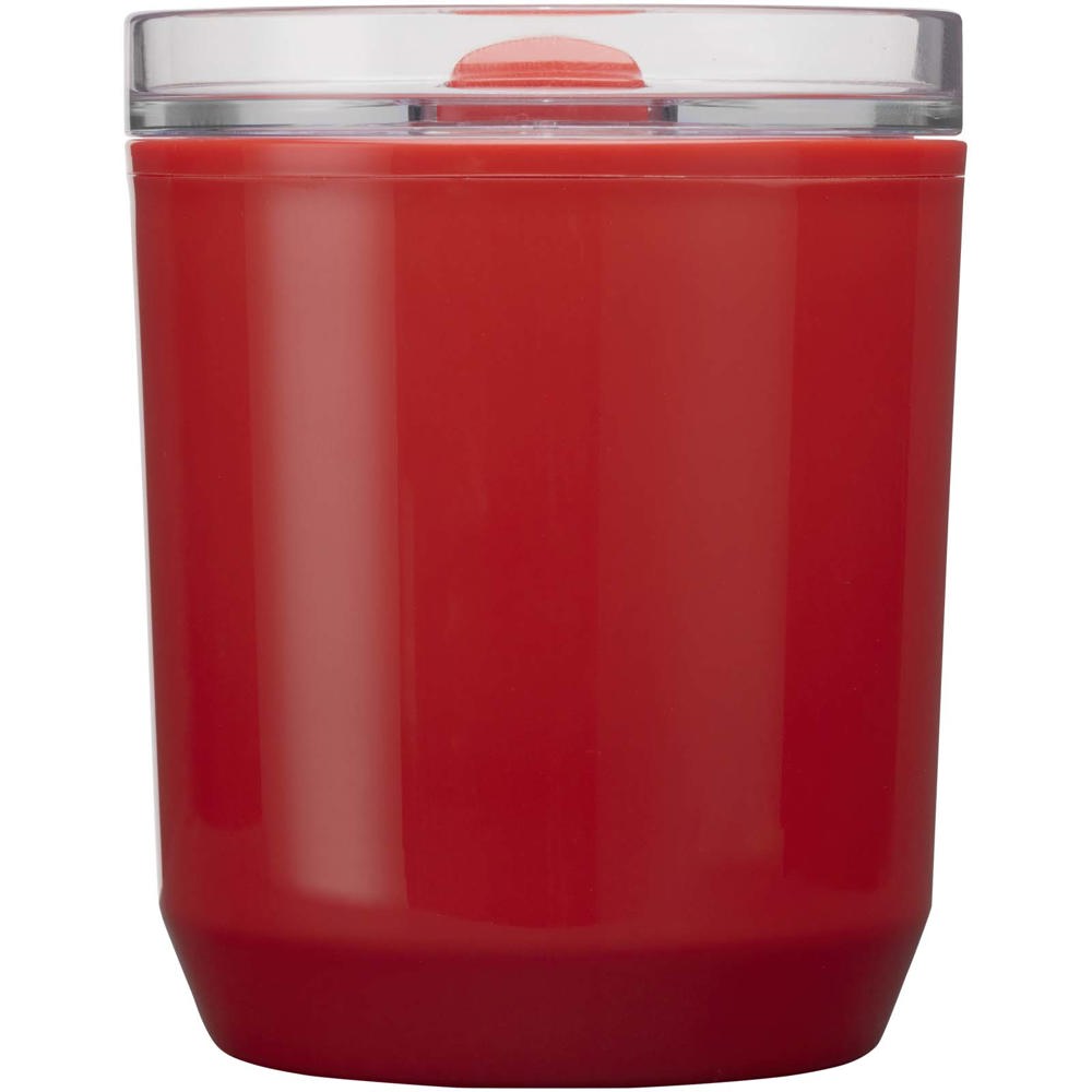 Hudson 180 ml dubbelwandige beker van gerecycled plastic