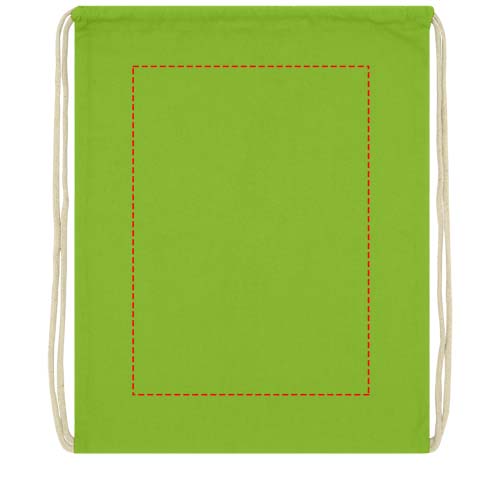 Oregon 140 g/m² katoenen rugzak met trekkoordsluiting 5L