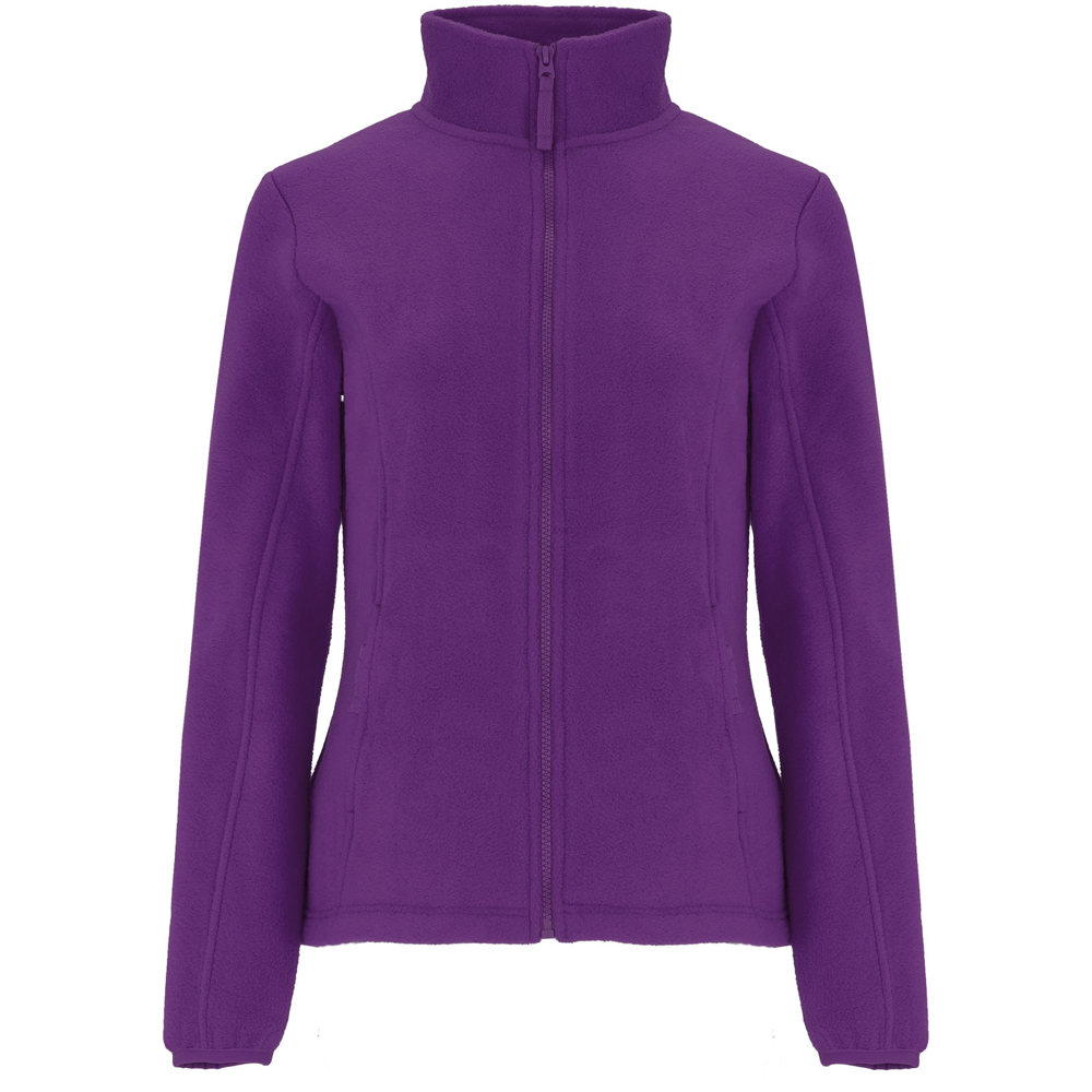 Artic fleece damesjack met volledige rits - voor bedrijven en relatiegeschenken - paars