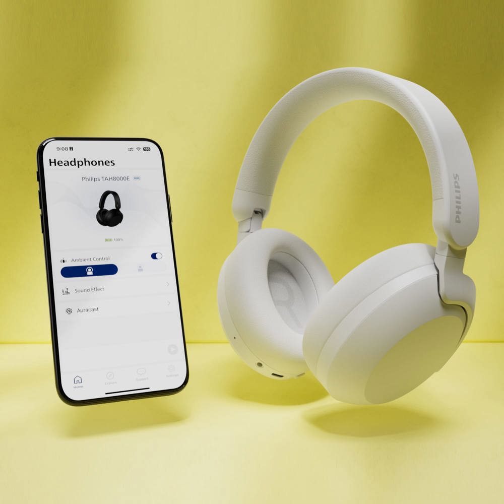 Philips TAH8000E Over-ear ANC Koptelefoon 