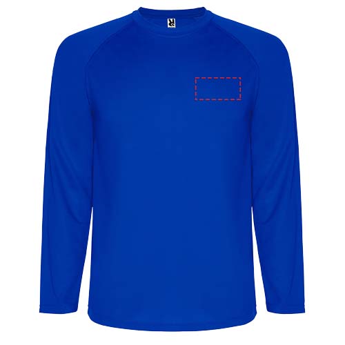 Montecarlo 150 g/m² kinder sport t-shirt lange mouw