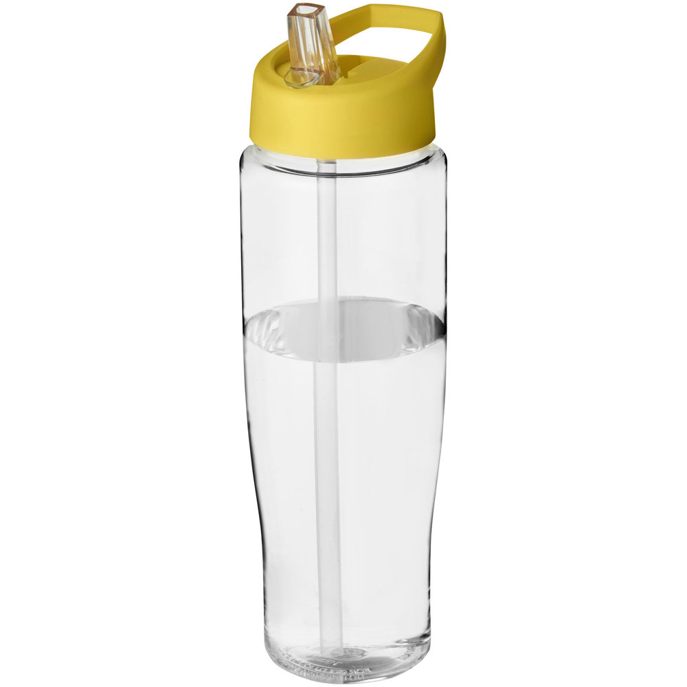 H2O Active® Tempo 700 ml sportfles met fliptuitdeksel - kopen of bedrukken - Transparent, Geel
