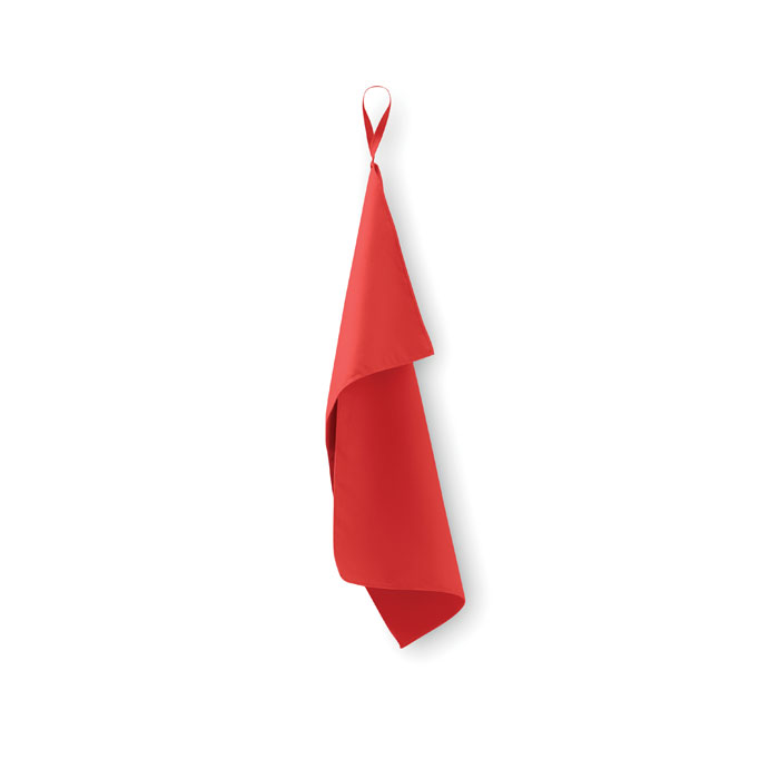 ATOLL 30 - Microvezel handdoek - met logo of onbedrukt bestellen - Rood