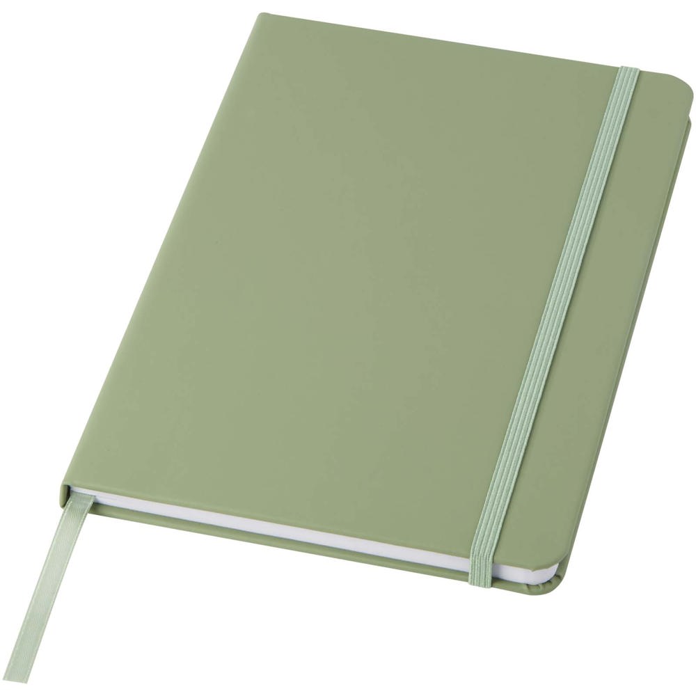 Spectrum A5 hardcover notitieboek - voor bedrijven en relatiegeschenken - Gemêleerd groen