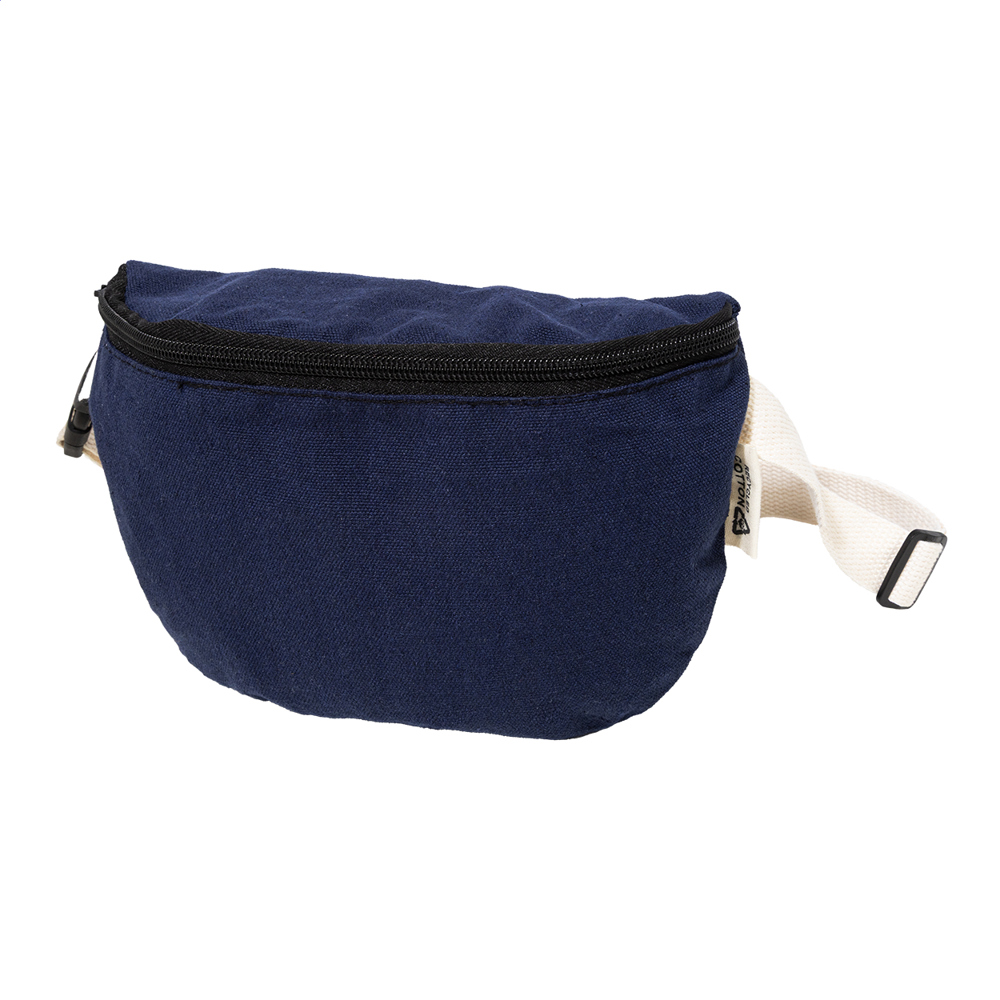 Rekan Hip - gerecycled canvas heuptasje - voor bedrijven en relatiegeschenken - blauw