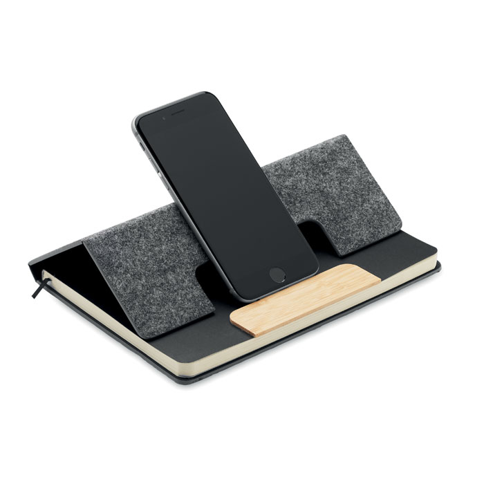 NOTEMIX - Set notitieblok telefoonhouder
