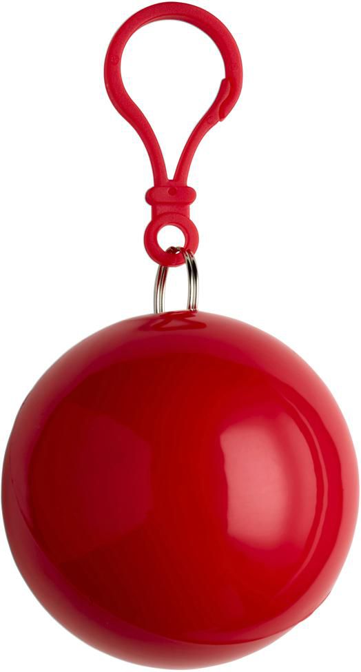PVC poncho Pippa - met logo of onbedrukt bestellen - rood