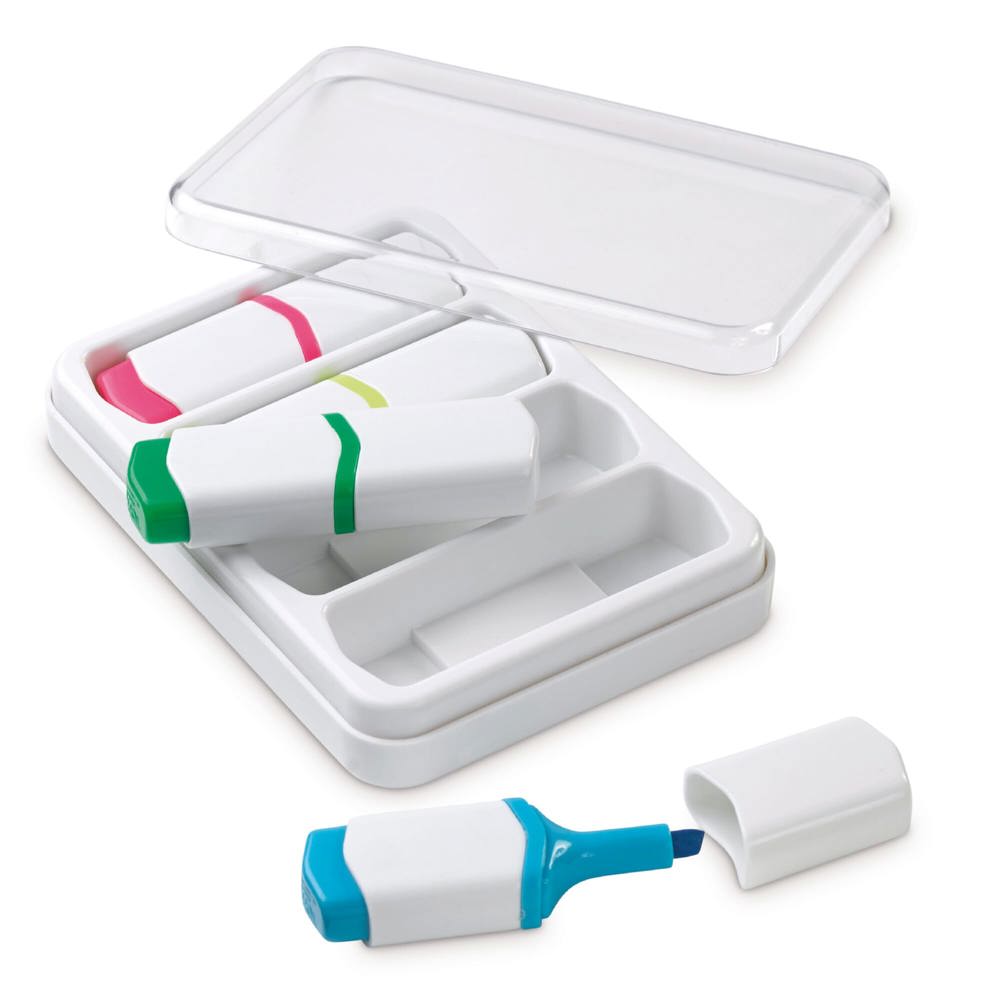 Mini tekstmarkers set van 4
