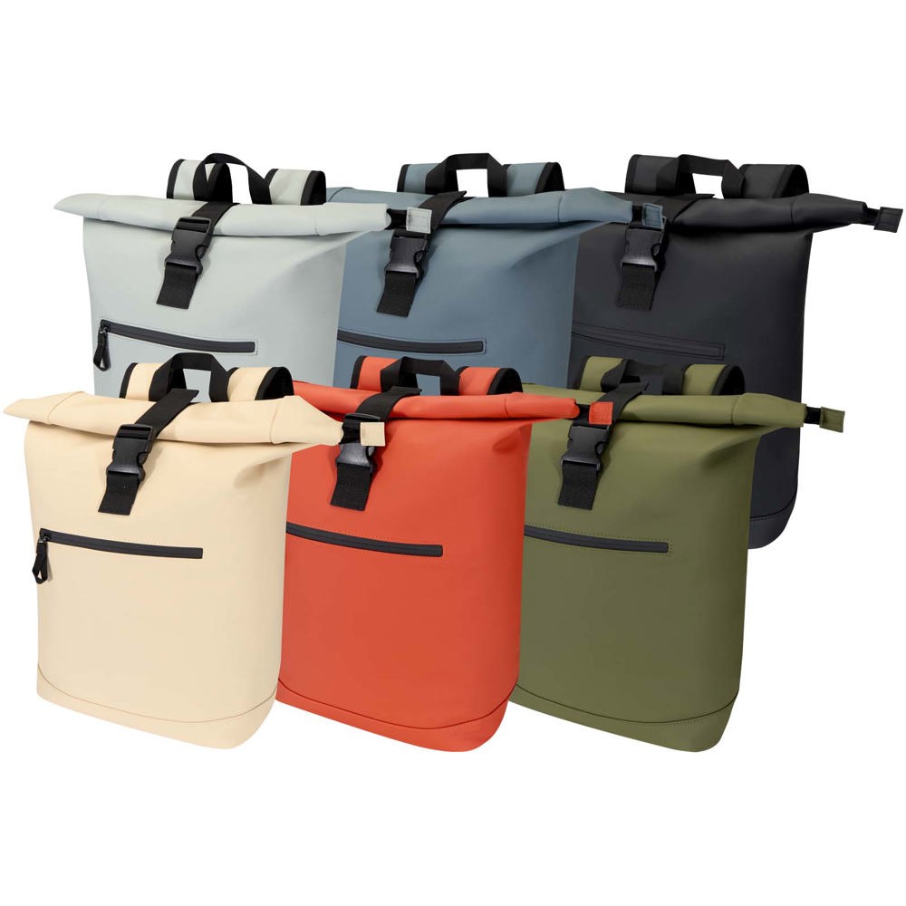 Resi Plus 15 inch GRS gerecyclede roltop rugzak 18 l