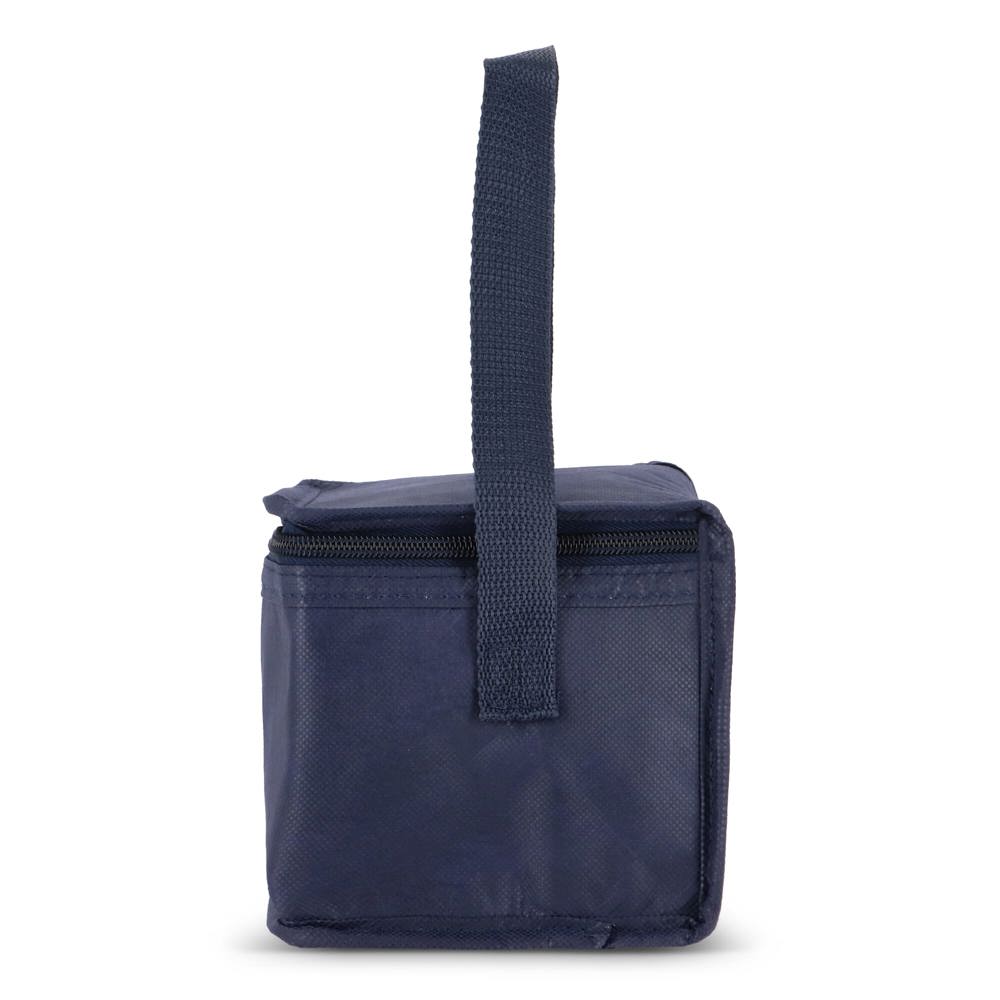 R-PET koeltas voor 6 blikjes, non-woven, 20 x 13 x 12,5 cm, 75 g/m²
