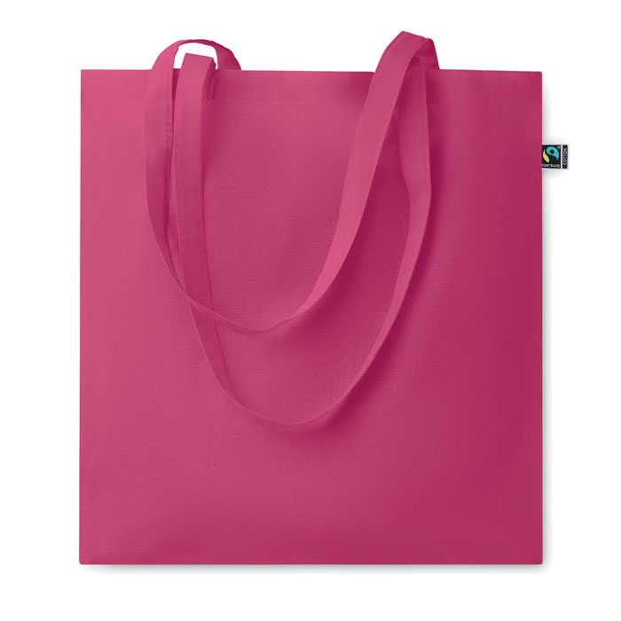 OSOLE COLOUR - Fairtrade boodschappentas 140gr - voor bedrijven en relatiegeschenken - fuchsia