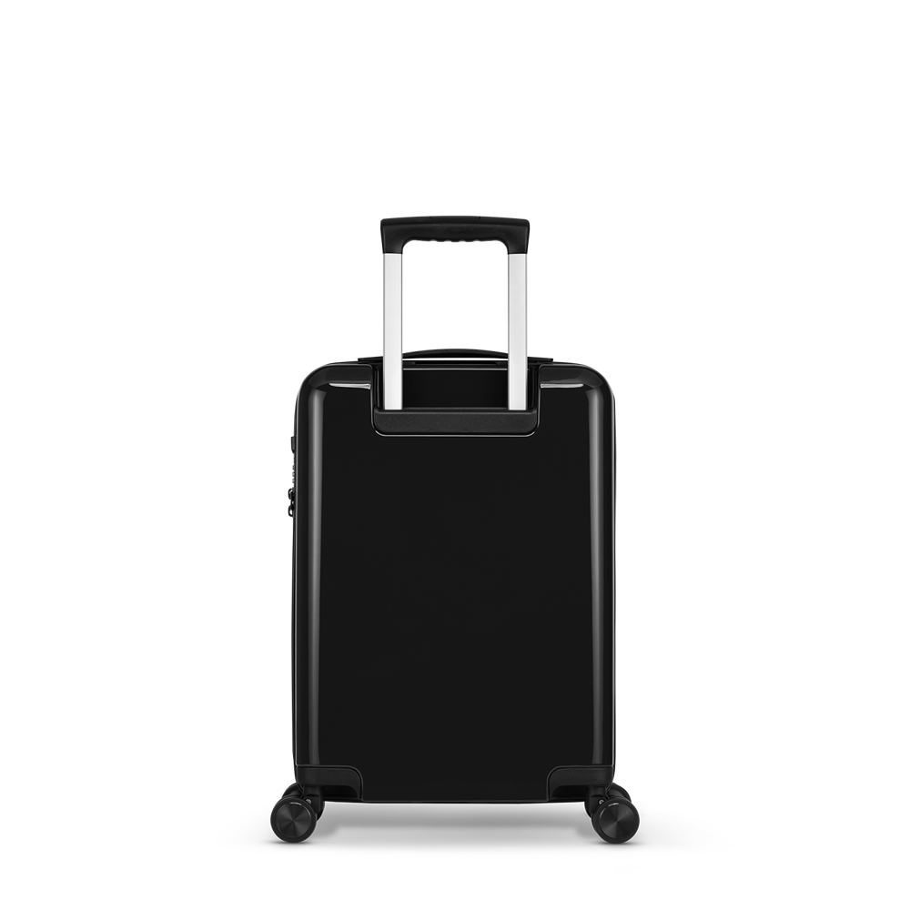 STICKERCASE® 20" Handbagage zwart - met gepersonaliseerde sticker en/of individuele namen
