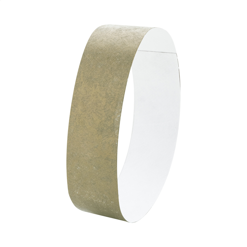 Wristvek - Tyvek polsbandjes (10 stuks) - voor bedrijven en relatiegeschenken - Goud