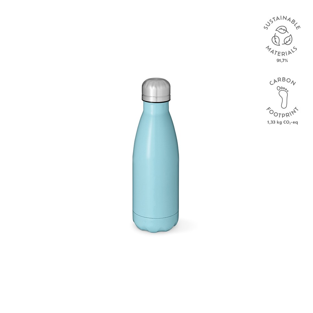 Mississippi 450 fles gerecycled roestvrij staal 430 ml - kopen of bedrukken - Lichtblauw