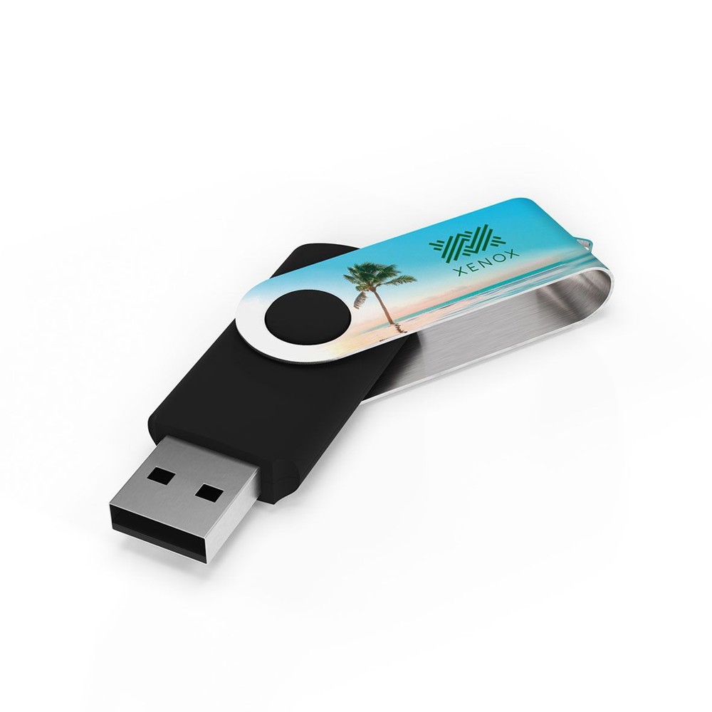USB Stick Twister- Zwart- 16GB 2.0